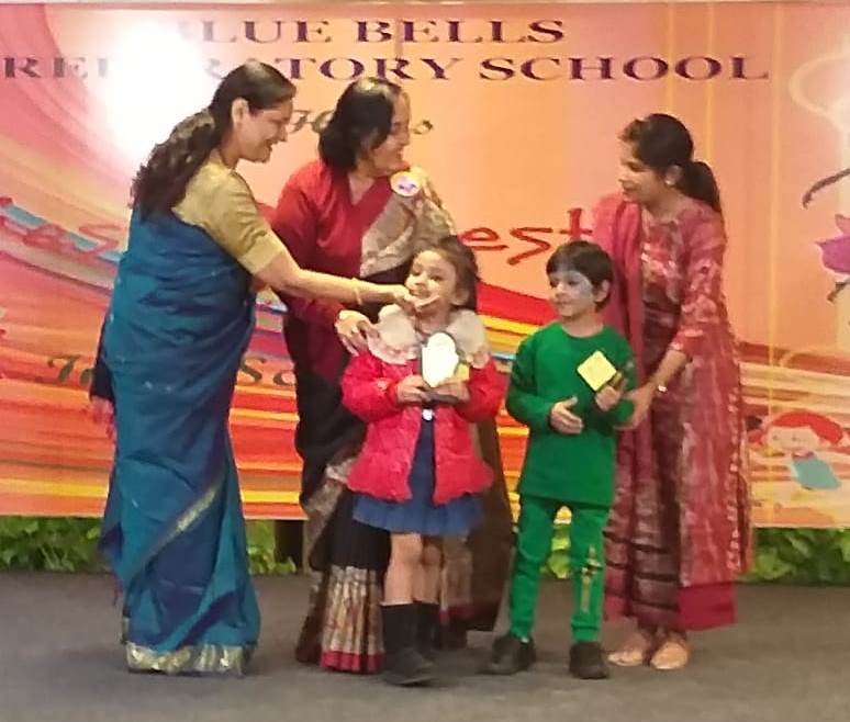 LITTLE STEPS TOWARDS GRANDUER & EMINENCE : OUTSTANDING PERFORMANCE BY         Brahm Dutt Blue Bells Public School IN FEST-A-FIESTA